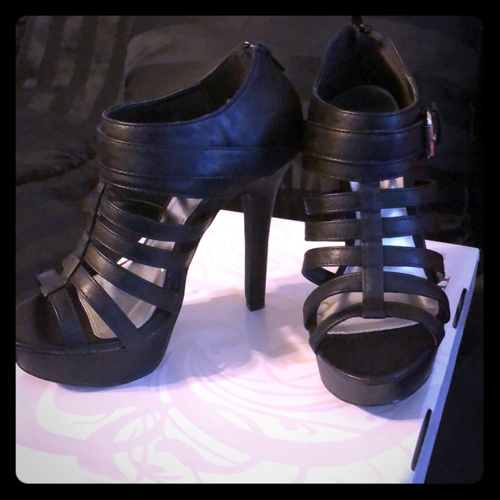 Black heels